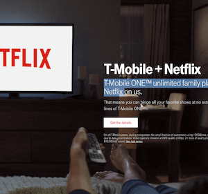 T-Mobile ONE™ Unlimited Family Plans Now Include Netflix